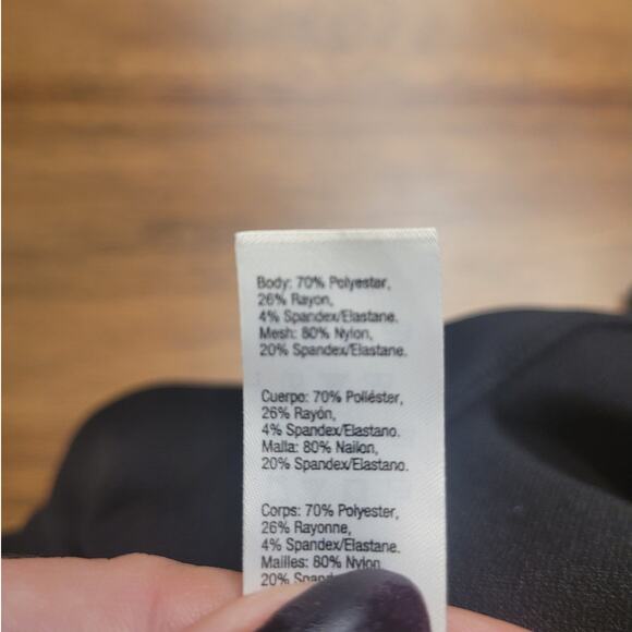 SPANX Assets “Red Label” Black Shaping Legging – Mesh Calf – M – NWOT - Picture 9 of 10